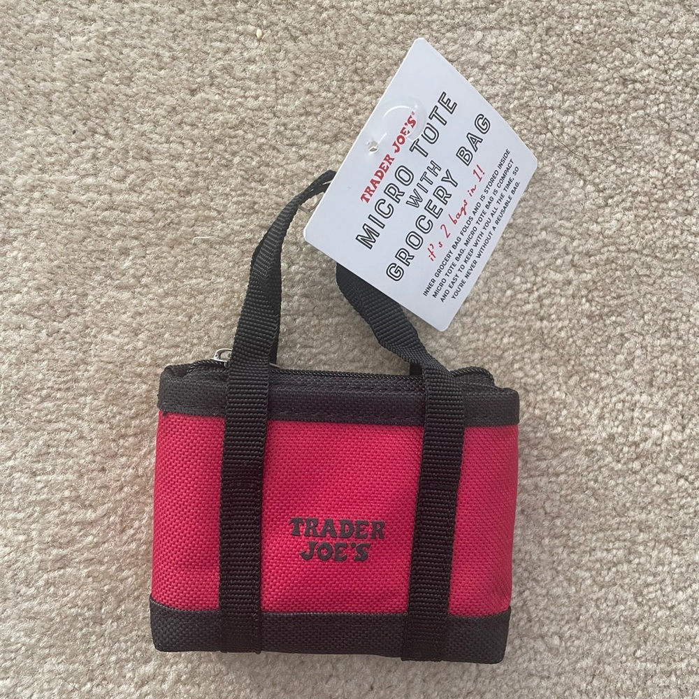 Brand New Trader Joe’s Mini Totebag